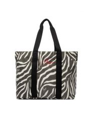 HUGO Torebka Becku ZE 50563010 Czarny. Czarne torebki do ręki damskie Hugo, bez wzorów, z materiału, bez dodatków. Za 549.99 zł.