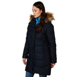 Płaszcz puchowy damski Helly Hansen Aden Down Parka. Czarne parki damskie Helly Hansen, s, bez wzorów, z puchu, sportowe, bez kaptura. W wyprzedaży za 1,139.50 zł.