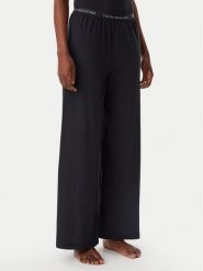 Tommy Hilfiger Spodnie piżamowe UW0UW05776 Czarny Relaxed Fit. Czarne piżamy damskie Tommy Hilfiger, s, bez wzorów, z bawełny, bez ramiączek. Za 219.99 zł.