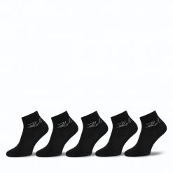 Skarpety długie KARL LAGERFELD. Czarne skarpety damskie KARL LAGERFELD, bez wzorów. Za 199.99 zł.