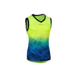 Koszulka do rugby MĘSKA. Żółte koszulki sportowe męskie KIPSTA, z materiału. Za 64.99 zł.
