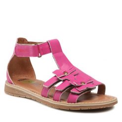 Sandały Primigi. Czerwone sandały dziewczęce Primigi, bez zapięcia. Za 219.99 zł.