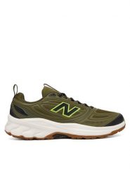 New Balance Buty do biegania 410 V9 M4103VA Zielony ciemny. Zielone buty sportowe męskie New Balance, z materiału, bez zapięcia, do biegania. Za 349.99 zł.