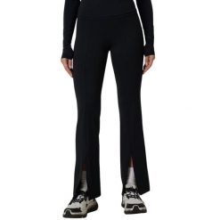 Legginsy damskie 4F FNK. Czarne legginsy sportowe damskie 4f, m, bez wzorów, z materiału, z podwyższonym stanem, długie, na fitness i siłownię. Za 130.99 zł.