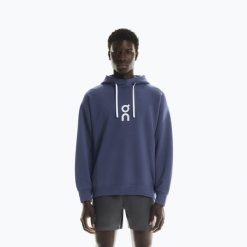 Bluza męska On Club Hoodie. Niebieskie bluzy męskie On, m, bez wzorów, bez kaptura. Za 509.99 zł.