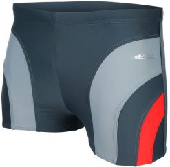 Aqua-Speed Kąpielówki Sasha Szary r. S (421-336). Szare kąpielówki męskie Aqua-Speed, m, bez wzorów. Za 75.48 zł.