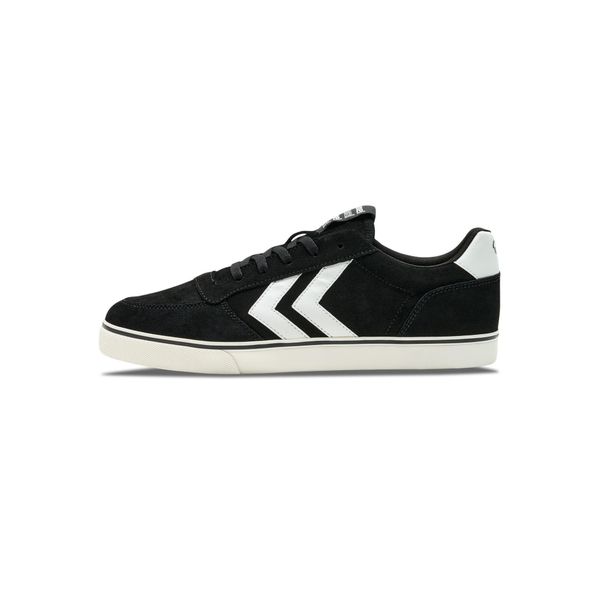 Buty sportowe z zamszu Hummel Stadil Lx-E. Czarne buty sportowe męskie Hummel, bez zapięcia. Za 340.00 zł.
