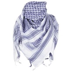 Chusta arafatka z bawełny. Białe szaliki i chusty damskie MFH, bez wzorów, z bawełny. Za 27.99 zł.