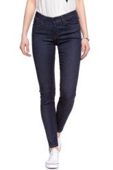 SPODNIE DAMSKIE LEE SCARLETT RINSE L526FE36 112111610. Brązowe spodnie materiałowe damskie Lee, l, bez wzorów, z denimu. W wyprzedaży za 69.99 zł.