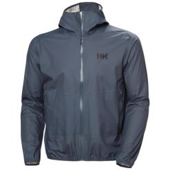 Kurtka wodoodporna Helly Hansen Verglas Fastpack. Szare kurtki męskie Helly Hansen, na lato, xl, bez wzorów, z materiału, bez kaptura. Za 979.50 zł.