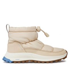 Śniegowce Clarks. Brązowe śniegowce i trapery damskie Clarks, z gore-texu. Za 859.99 zł.