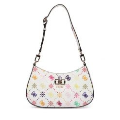 Torebka Guess. Białe torebki do ręki damskie Guess, z aplikacjami, klasyczne, bez dodatków. Za 559.99 zł.