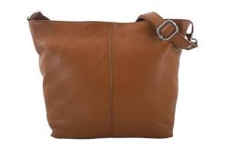 Listonoszka skórzana BARBERINI'S j. brązowa 12-12. Brązowe torebki shopper damskie Barberinis, bez wzorów, ze skóry, biznesowe, duże, bez dodatków. Za 199.99 zł.