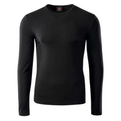 T-shirt Męski Z Długim Rękawem Milky. Czarne t-shirty męskie IQ, m, bez wzorów, z elastanu, bez kołnierzyka. Za 108.99 zł.
