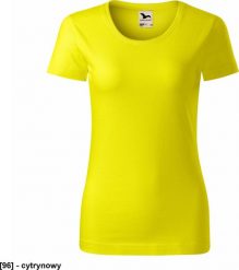 MALFINI Origin 172 - ADLER - Koszulka damska, 160 g/m, 100% bawełna organiczna - cytrynowy XS. Żółte t-shirty damskie Malfini, m, bez wzorów, z bawełny, bez kołnierzyka. Za 53.70 zł.