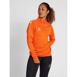 Bluza do piłki ręcznej damska Hummel hmlCORE XK. Brązowe bluzy sportowe damskie Hummel, xs, bez wzorów, bez kaptura, na fitness i siłownię. W wyprzedaży za 177.70 zł.