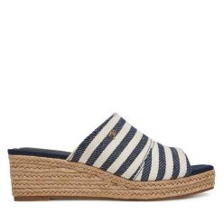 Espadryle Tommy Hilfiger. Sandały damskie Tommy Hilfiger, bez wzorów, bez obcasa, bez zapięcia. Za 259.99 zł.