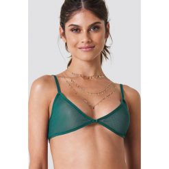 Samsoe & Samsoe Biustonosz Alaina - Green. Zielone biustonosze Samsøe & Samsøe, w kropki. Za 161.95 zł.