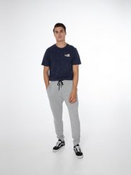 Spodnie męskie Protest NXGGUSS jogging pants. Szare spodnie sportowe męskie Protest, na lato, m, bez wzorów, z bawełny, do biegania. Za 179.99 zł.