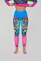 Legginsy termoaktywne – Nutscracker 2.0 damskie. Pomarańczowe legginsy damskie OOSC, s, bez wzorów, z materiału. Za 269.99 zł.