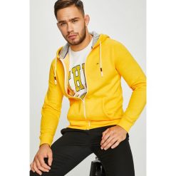Tommy Jeans - Bluza. Pomarańczowe bluzy męskie Tommy Jeans, z bawełny. Za 359.90 zł.