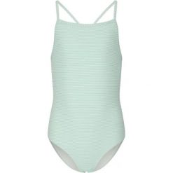 Jednoczęściowy strój kąpielowy dla dziecka Zigzag Klaudia. Białe stroje kąpielowe dla dziewczynek Zigzag, bez wzorów. Za 222.00 zł.