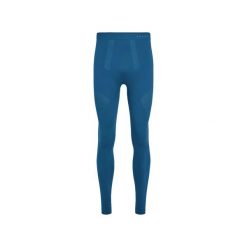 Legginsy Falke Warm. Niebieskie legginsy sportowe męskie Falke, s, bez wzorów, z elastanu, długie. Za 281.50 zł.