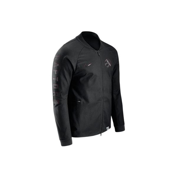 Kurtka męska nike nba toronto raptors vrsty black. Czarne kurtki męskie Nike, m, bez wzorów, z bawełny, sportowe, bez kaptura. Za 569.00 zł.