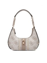 Guess Torebka Erenia HWSO78 38180 Beżowy. Brązowe torebki do ręki damskie Guess, z aplikacjami, ze skóry, bez dodatków. Za 319.99 zł.