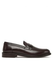 Pollini Lordsy SB10092M0MUA0301 Brązowy. Brązowe mokasyny męskie Pollini, ze skóry. Za 829.99 zł.