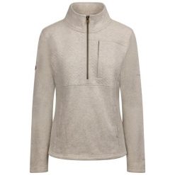 Bluza Damska Hoxie Marl Fleece Top. Białe bluzy damskie Trespass, bez wzorów, bez kaptura. Za 208.99 zł.