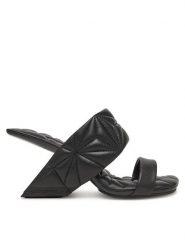 United Nude Klapki Loop Hi 10005860188 Czarny. Czarne klapki damskie United Nude, bez wzorów, ze skóry, bez obcasa. Za 839.99 zł.