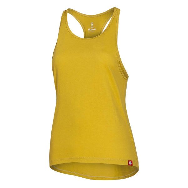 Biustonosz dla kobiet Ocun Fiona yellow. Zielone biustonosze Ocun, bez wzorów, z dzianiny. Za 107.79 zł.