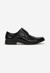 Czarne Półbuty z Wkładką ze Skóry Naturalnej Tryphike. Czarne eleganckie półbuty Born2be, ze skóry, eleganckie, bez zapięcia. Za 119.99 zł.