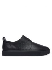 Calvin Klein Półbuty Hybrid Clean Derby Tum Lth HM0HM02185 Czarny. Czarne półbuty na co dzień męskie Calvin Klein, ze skóry, bez zapięcia. Za 649.99 zł.