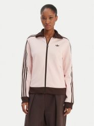 Adidas Bluza adicolor Classic KC6854 Różowy Regular Fit. Czerwone bluzy damskie Adidas, m, bez wzorów, z bawełny, bez kaptura. Za 329.99 zł.