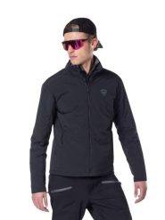 Kurtka narciarska Rossignol męska Opside JKT czarna. Czarne kurtki męskie Rossignol, na zimę, m, bez wzorów, z elastanu, klasyczne, bez kaptura. Za 949.50 zł.