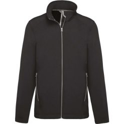 Kurtka Kariban Softshell 2 Couches. Czarne kurtki męskie KARIBAN, xl, bez wzorów, z elastanu, bez kaptura. Za 185.50 zł.