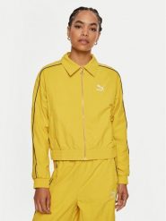 Puma Kurtka przejściowa Play Loud T7 626806 Żółty Regular Fit. Żółte kurtki damskie Puma, l, bez wzorów, z syntetyku, bez kaptura. Za 279.99 zł.