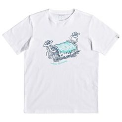 Quiksilver Bluzka Chłopięca Wasup Braddah Ss 176 Biała. T-shirty dla chłopców marki Quiksilver. Za 89.00 zł.
