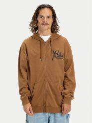 DC Shoes Bluza Parts Dep EDYSF03257 Brązowy Regular Fit. Brązowe bluzy męskie DC Shoes, m, bez wzorów, z bawełny, bez kaptura. Za 369.99 zł.
