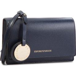 Torebka EMPORIO ARMANI - Y3B086 YH15A 88293 Midnight Blue/Black. Niebieskie torebki do ręki damskie marki Emporio Armani, ze skóry ekologicznej. W wyprzedaży za 389.00 zł.
