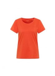 Damski T-Shirt Mustang Style Alma Red Clay 1016511 7116. Czerwone t-shirty damskie Mustang, l, bez wzorów, bez kołnierzyka. Za 79.99 zł.