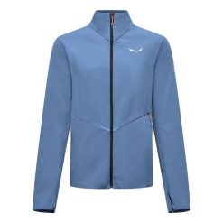 Damska kurtka turystyczna Salewa Pedroc Light. Niebieskie kurtki sportowe damskie Salewa, l, bez wzorów, z softshellu, bez kaptura, trekkingowe. Za 639.10 zł.