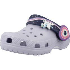 Sandały CROCS CLASSIC LIGHTS Fioletowy. Fioletowe sandały męskie Crocs, z gumy, bez zapięcia. Za 207.99 zł.