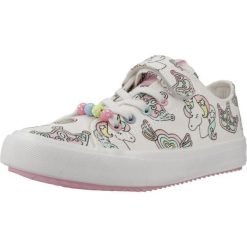 Buty CONGUITOS LOW UNICORN FANTASY Biały. Białe obuwie sportowe damskie CONGUITOS, bez wzorów, z materiału, na fitness i siłownię. Za 147.99 zł.