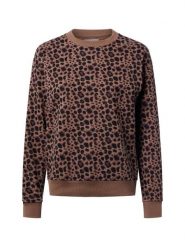 Marie Lund Bluza Kobiety Bawełna brązowy, XS. Brązowe bluzy damskie Marie Lund, xs, bez wzorów, z bawełny, bez kaptura. Za 139.95 zł.