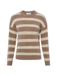 Msch Copenhagen sweter z dzianiny z zawartością alpaki - MSCHFestina Hope Kobiety brązowy, S/M. Brązowe swetry damskie MSCH Copenhagen, m, bez wzorów, z dzianiny, eleganckie, bez kołnierzyka, bez ramiączek, bez kaptura. Za 229.95 zł.