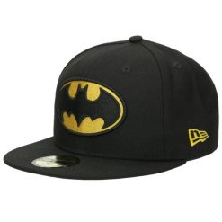 Czapka z daszkiem męska New Era Character Bas Batman Basic Cap. Czarne czapki i kapelusze męskie New Era, bez wzorów, z materiału, sportowe. Za 139.99 zł.