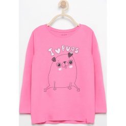 Koszulka z nadrukiem - Różowy. T-shirty damskie marki Reserved. W wyprzedaży za 9.99 zł.